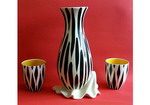 Mid Fifties Beswick Vase Designed by Hallam and Hayward (Sold)