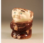 Egg Cup formed as a friar or monk - (Sold)