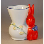 1930s Egg Cup formed as a Bunny (adjacent the cup.)