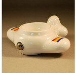 Egg Cup formed as a plane by Honiton (Sold)