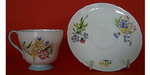 Shelley Cup and Saucer in Wild Flowers pattern (Sold)