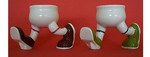 Carlton Ware Walking Ware "Running" pair of egg cups -(Sold)