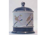 Carlton Ware Lustre Pottery single egg coddler - Withdrawn