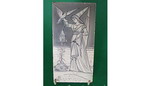 Victorian Tile by Craven Dunnill of Woman and Hawk - (Sold)