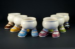 Set of six Carlton Ware Walking Ware Egg Cups - (Sold)