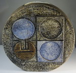 Large Troika Wheel Vase - (Sold)