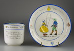 Paragon Future Telling Cup & Saucer by J. A. Robinson - (Sold)