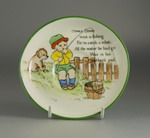 Paragon Mother Goose Series Saucer by Chloe Preston - (Sold)