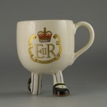 Carlton Ware Walking Ware Silver Jubilee Kneeling Cup (Sold)