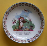 Midwinter Pre-War Childs Saucer William Heath Robinson - (Sold)