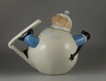 Carlton Ware Tumbling Skier Teapot by Roy Simpson
