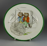 Paragon China Tinker Tailor Series Plate by Louis Wain (Sold)