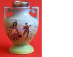 Royal Bayreuth Children's Silver Rimmed Vase - (Sold)