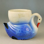 1930s Egg Cup modelled as a Swan (No.2)