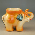 1930s Elephant Egg Cup with raised trunk (Sold)