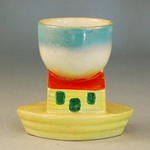 1930s Egg Cup modelled as Noahs Ark