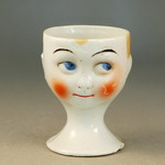 1930s Egg Cup modelled as a Child's Head and Face (Sold)