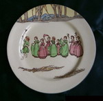 1930s Royal Doulton "Springtime" plate