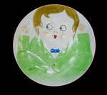 Relief Moulded Doll's Face Plate