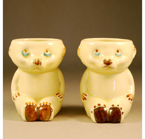 Pair of Teddiy Egg Cups