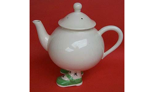 Lustre Pottery Walking Ware Teapots (Sold)
