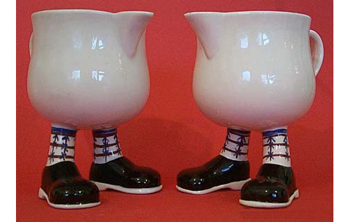 Carlton Ware Walking Ware long legged Milk Jugs (Sold)