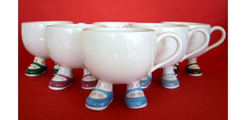 Carlton Ware Walking Ware - Set of 6 Cups - (Sold)