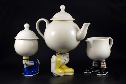 Carlton Ware Walking Ware Cross Legged (RJS) Tea Set (Sold)