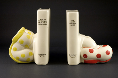 Carlton Ware Walking Ware Big Foot Bookends - (Sold)