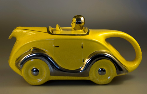 1930s Racing Car Teapot - OKT42 by Sadler - (Sold)