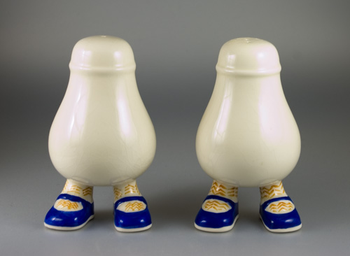 Carlton Ware Walking Ware Salt and Pepper Cruets/Shakers (Sold)