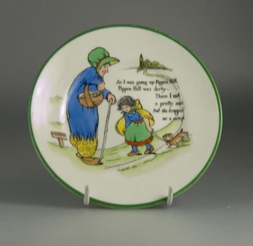 Paragon Mother Goose Series Tea Plate by Chloe Preston - (Sold)