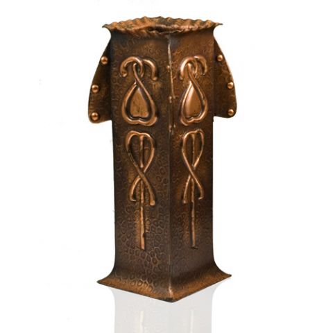 Arts and Crafts Copper Vase (Sold)