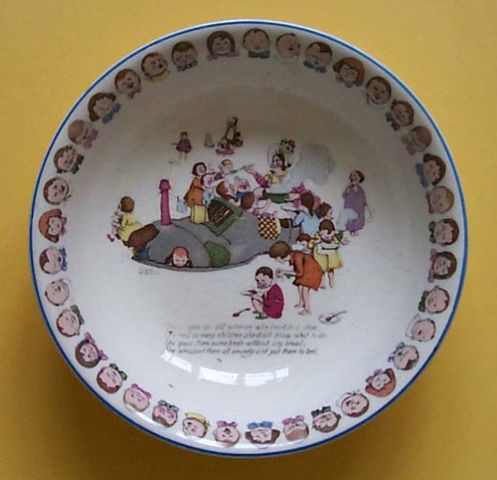 Midwinter Child's Bowl by William Heath Robinson - (Sold)