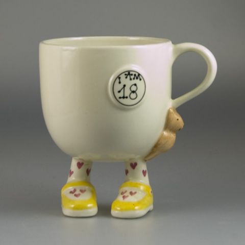 Carlton Ware Walking Ware "I am 18" Cup (Sold)