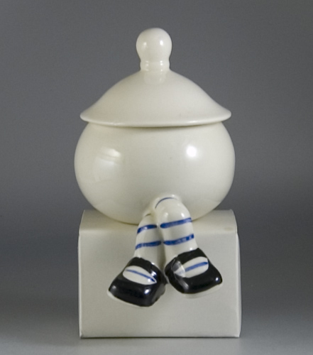 Carlton Ware Walking Ware Seated Sugar Bowl & Lid (Sold)