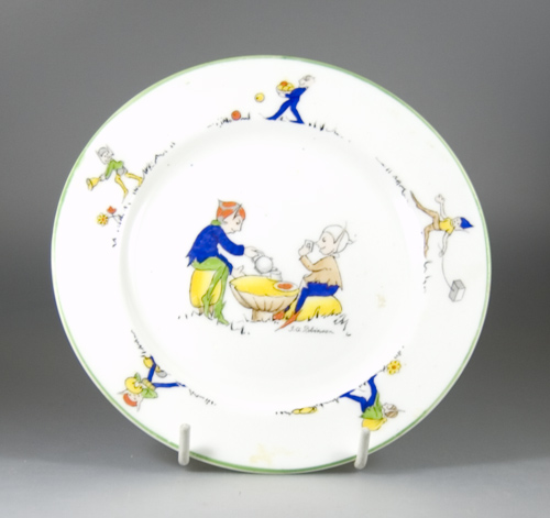 Paragon China Teaplate - Pixie Playtime Series by J. A. Robinson