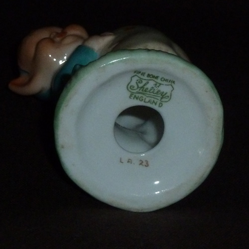 1940s/ 50s "Boo Boo" figure & a mushroom by Mabel Lucie Attwell