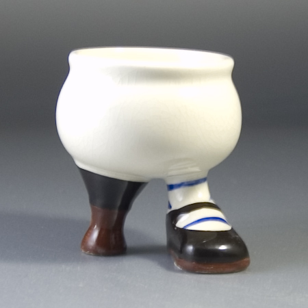 A Lustre Pottery Long John Silver Egg Cup (Sold)