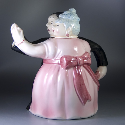 1980s "Come Dancing" Tea Pot by Roy Simpson for J. Luber - Sold