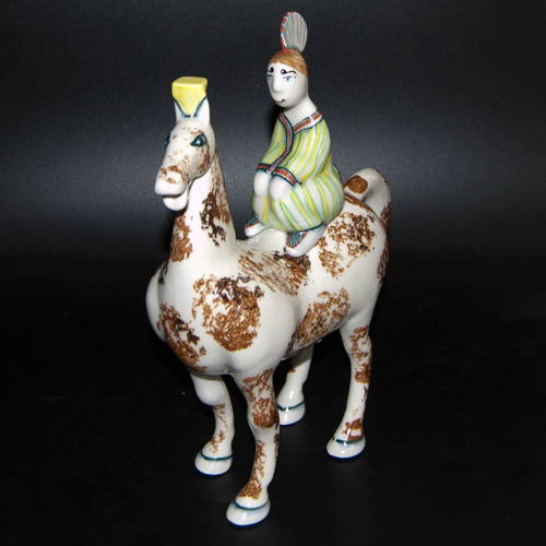 Child on Horse Teapot by Roger Michell - (Sold)