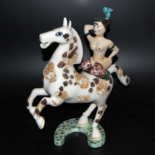 Naked Woman on Horse Teapot by Roger Michell- (Withdrawn)