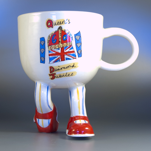 Ltd. Edition Queen's Diamond Jubilee Kneeling Cup (Sold)