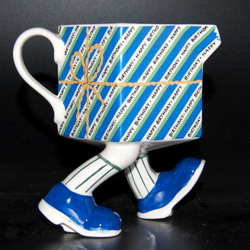 Carlton Ware Walking Ware "Happy Birthday" Milk Jug - (Sold)