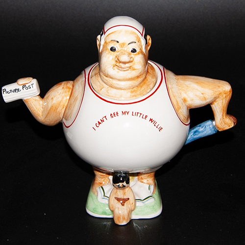 "I Can't See My Little Willie" Teapot (Sold)
