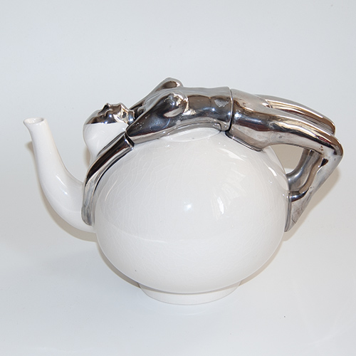 Silver Lady Teapot - (Sold)