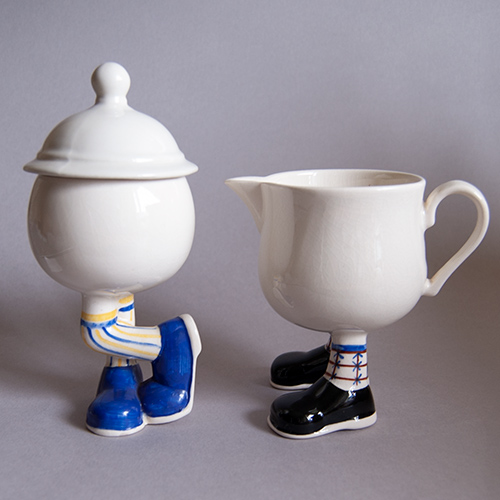 Carlton Ware Walking Ware Cross Legged (RJS) Tea Set - Sold