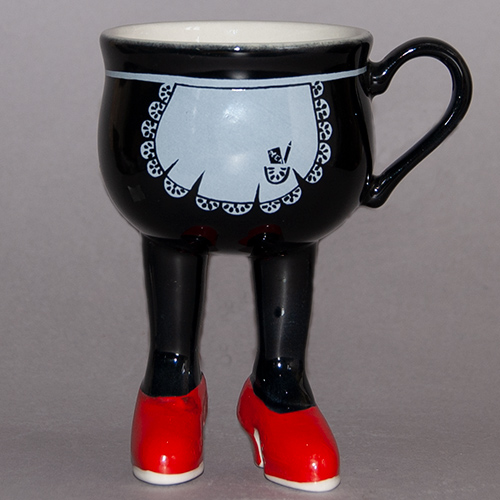 Carlton Ware Walking Ware French Maid / Waitress Cup