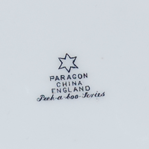 Paragon Peek-a-Boo Series Tea Plate by Chloe Preston - (Sold)