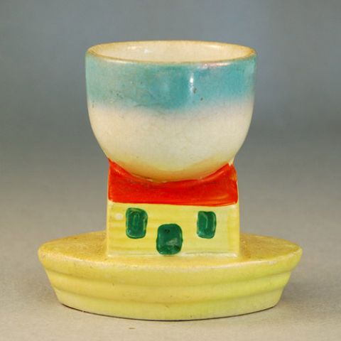 1930s Egg Cup modelled as Noahs Ark
